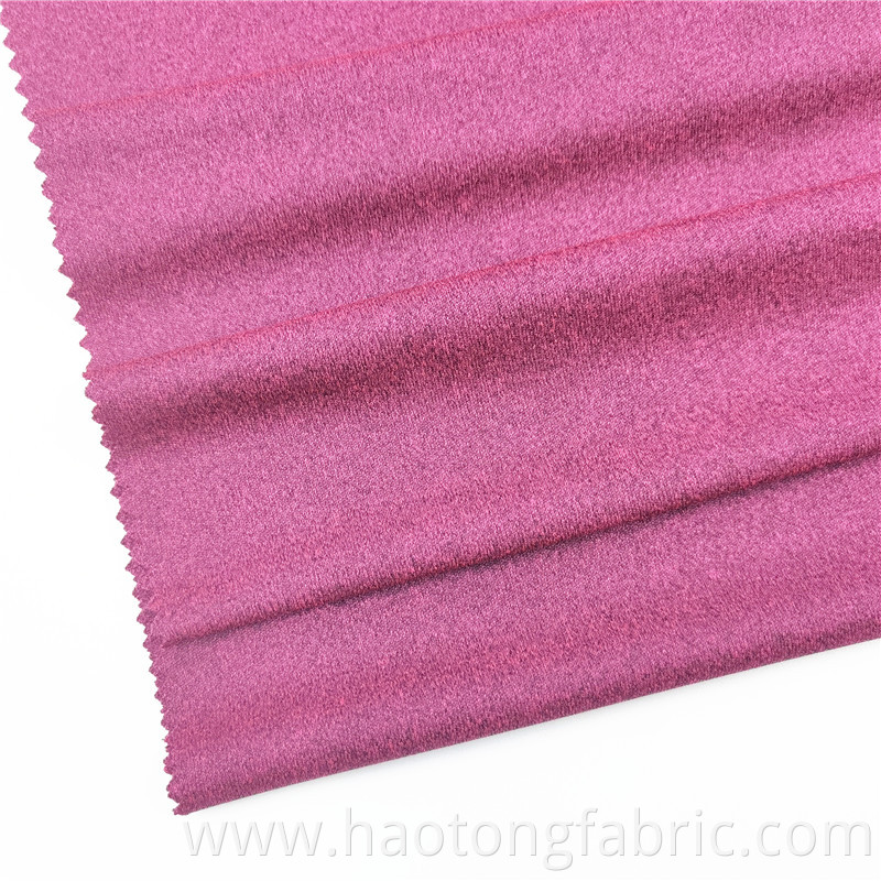 Home Textile Brushed Stretch T Shirt Fabric